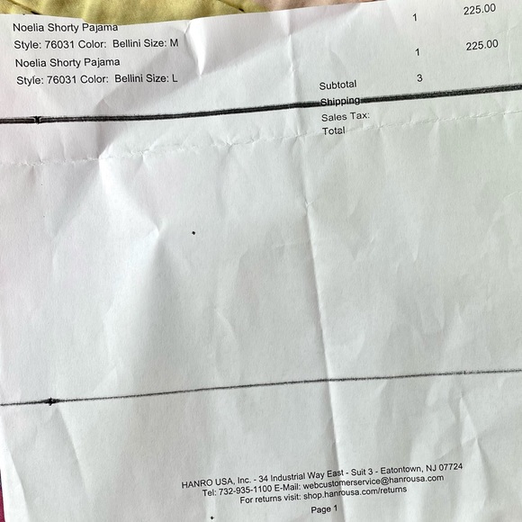 Hanro Noelia Intimate Sleep Shorts and Chemise Set - Picture 16 of 16